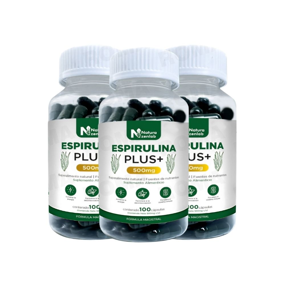 ESPIRULINA PLUS+ 500MG