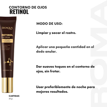 CONTORNO DE OJOS RETINOL 20G BIOAQUA