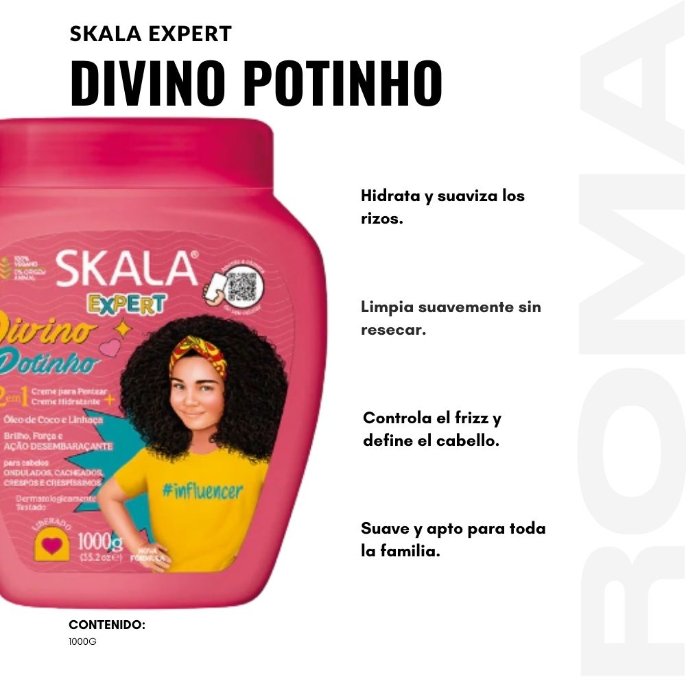 CREMA TRATAMIENTO CAPILAR SKALA DIVINO POTINHO