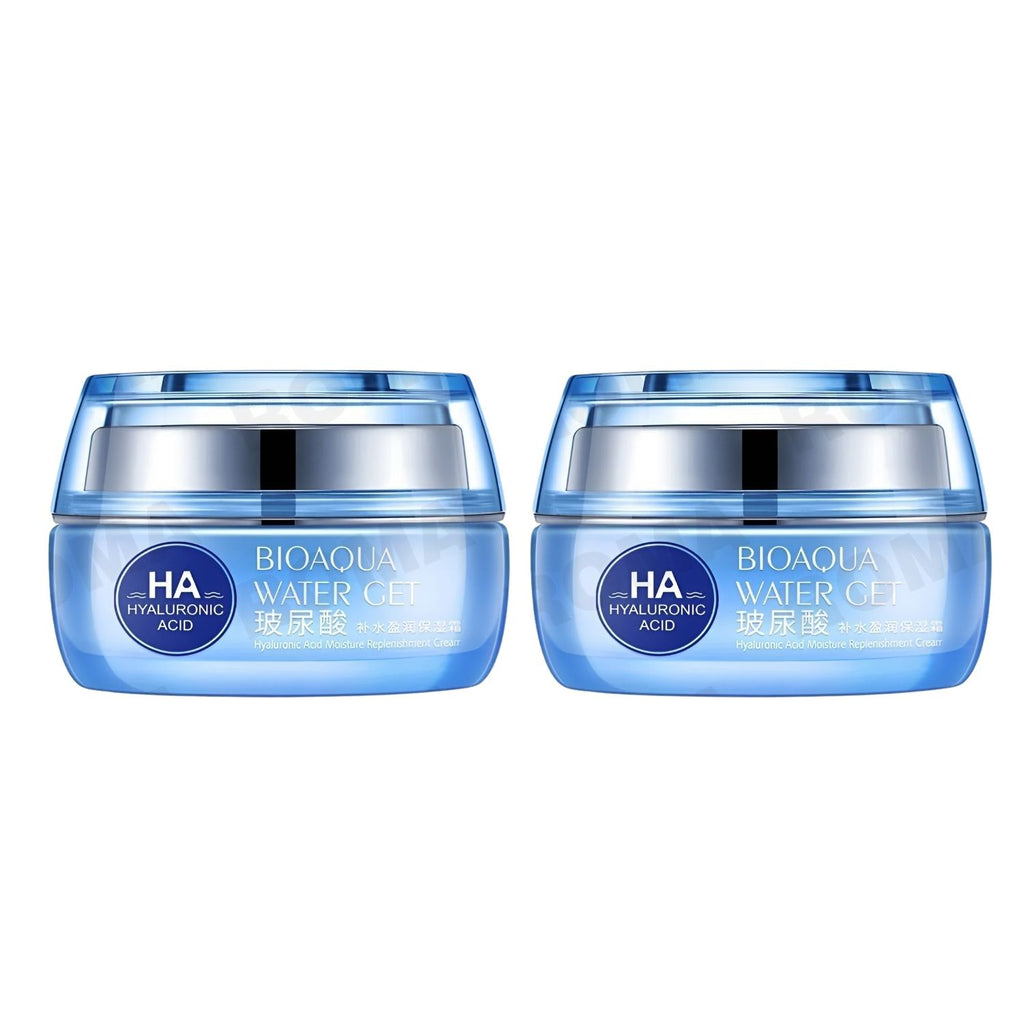 CREMA FACIAL DE ÁCIDO HIALURÓNICO BIOAQUA 50g