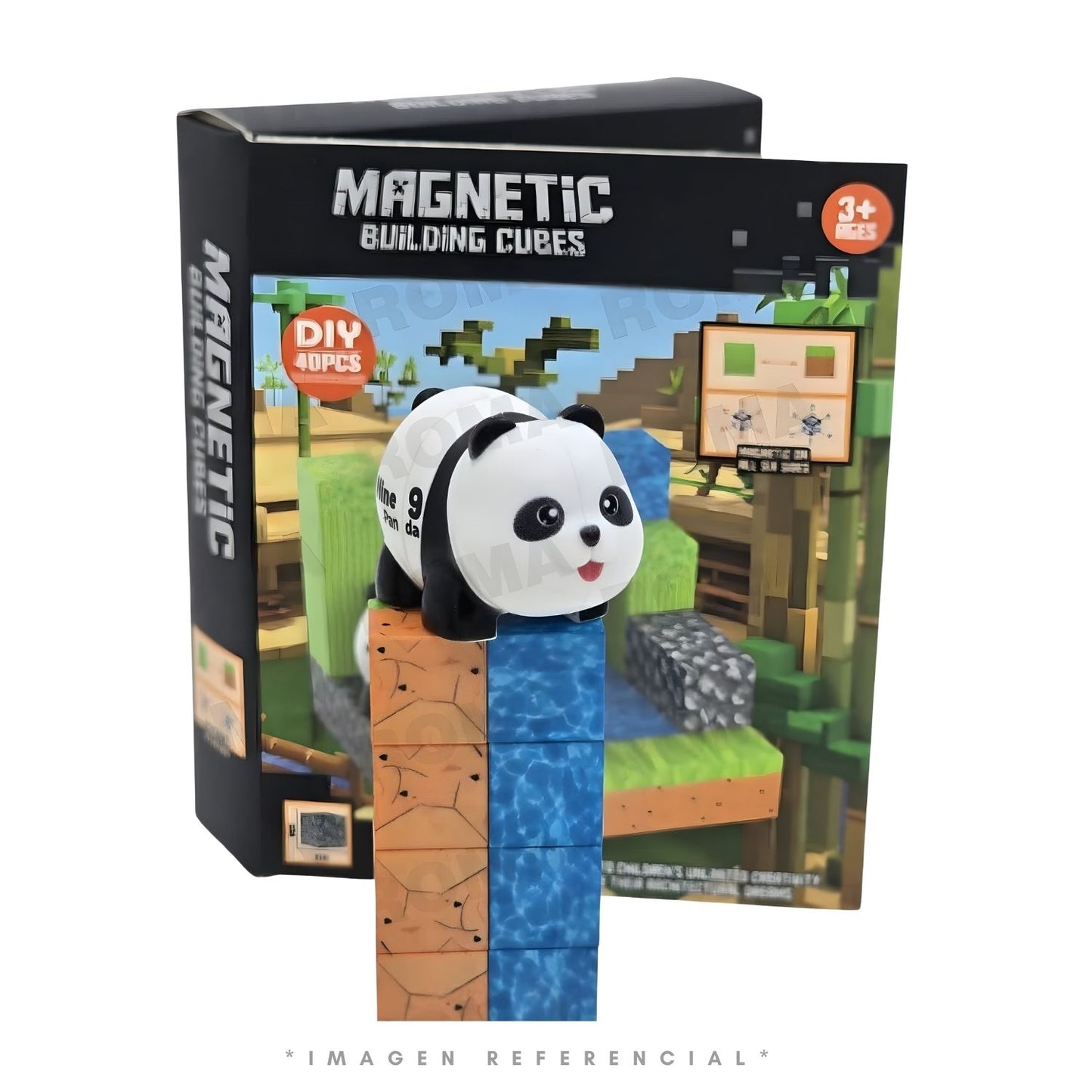 BLOQUES MAGNETICOS PANDA