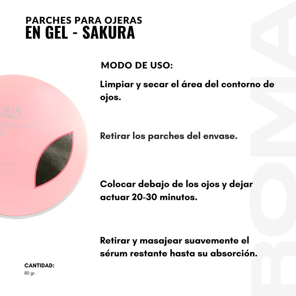 MASCARILLA PARA OJERAS EN GEL – SAKURA 80G BIOAQUA