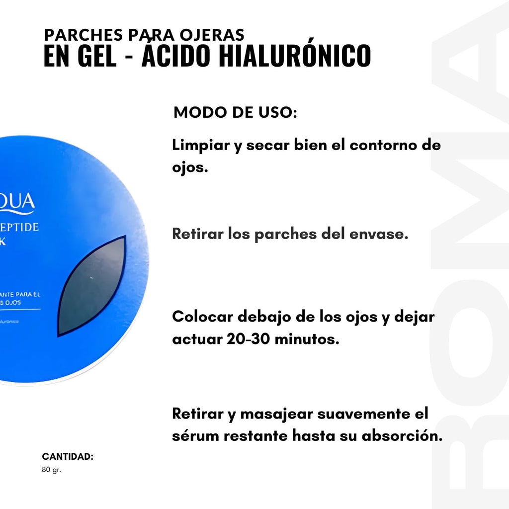 MASCARILLA PARA OJERAS EN GEL – ÁCIDO HIALURÓNICO 80G BIOAQUA