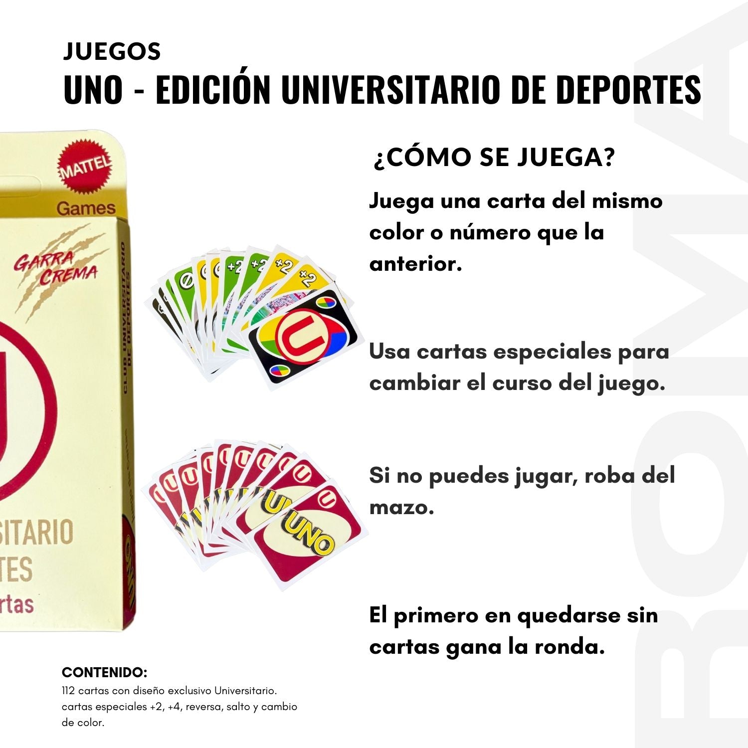 UNO – EDICIÓN UNIVERSITARIO DE DEPORTES V3
