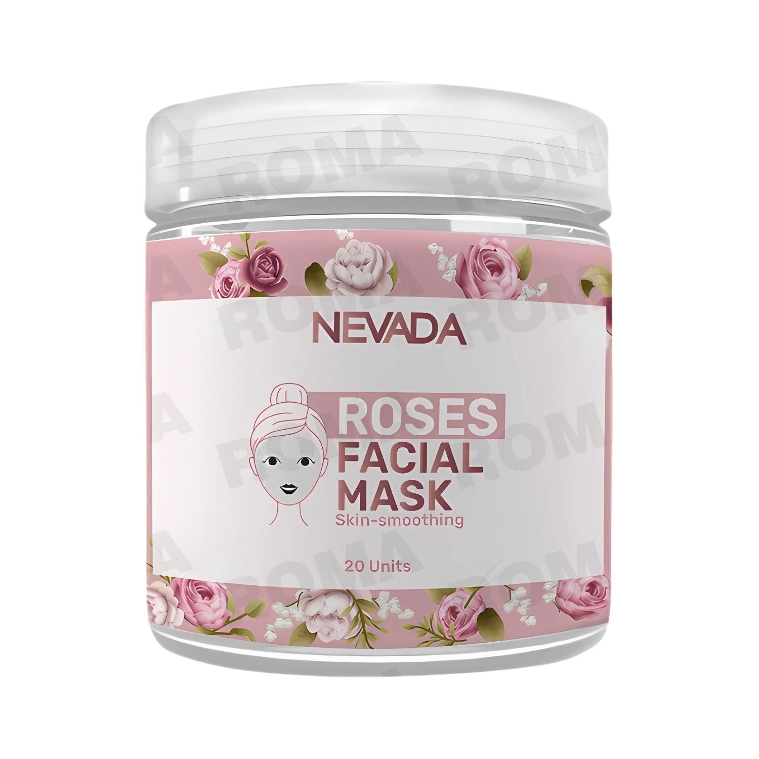 MASCARILLA FACIAL DE ROSAS NEVADA