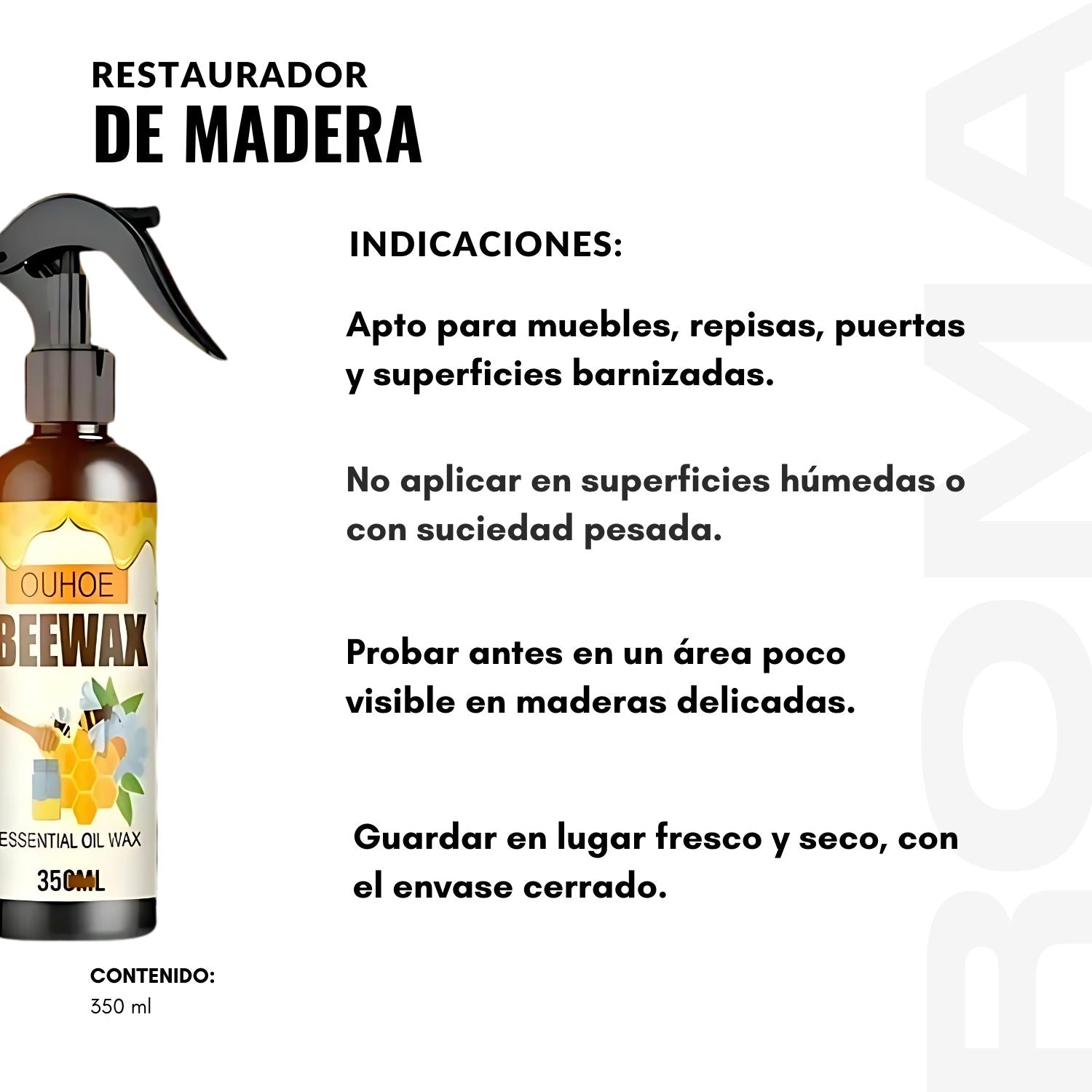 RESTAURADOR DE MADERA