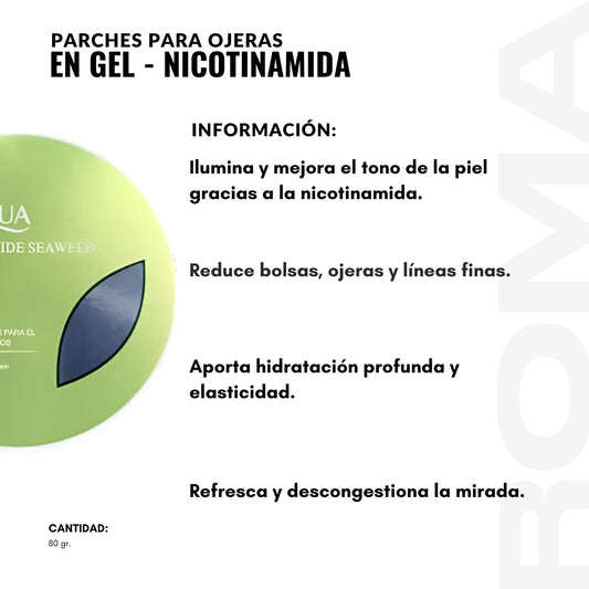 MASCARILLA PARA OJERAS EN GEL – NICOTINAMIDA 80G BIOAQUA