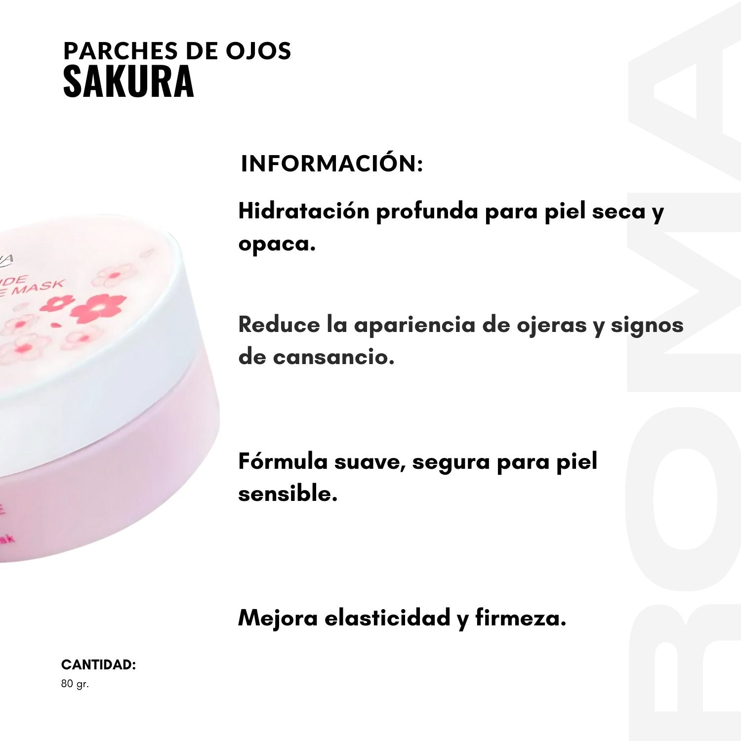 MASCARILLA DE OJOS SAKURA 80G BIOAQUA