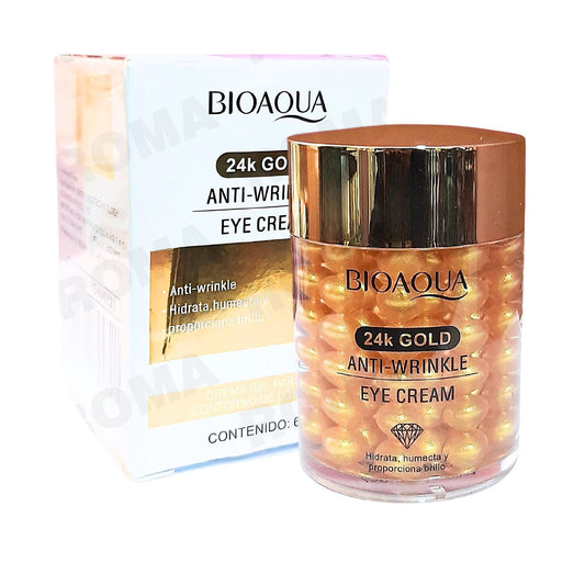 CONTORNO DE OJOS 24K GOLD ANTI ARRUGAGAS 60G BIOAQUA