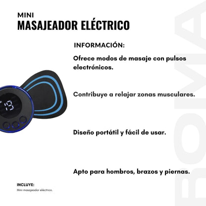 MINI MASAJEADOR ELÉCTRICO