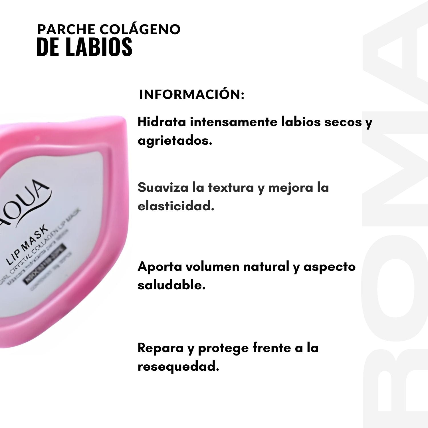 MASCARILLA PARA LABIOS COLÁGENO BIOAQUA