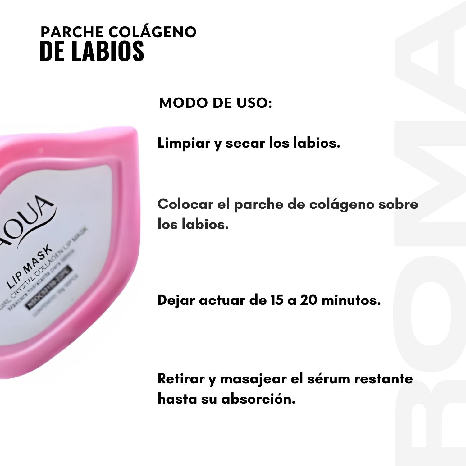 MASCARILLA PARA LABIOS COLÁGENO BIOAQUA