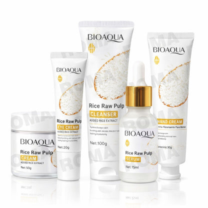 KIT ACLARANTE DE ARROZ 5PZS BIOAQUA