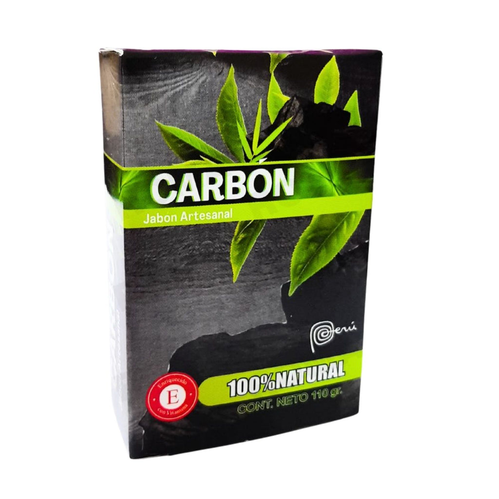 JABÓN EN BARRA DE CARBÓN ACTIVADO 110G