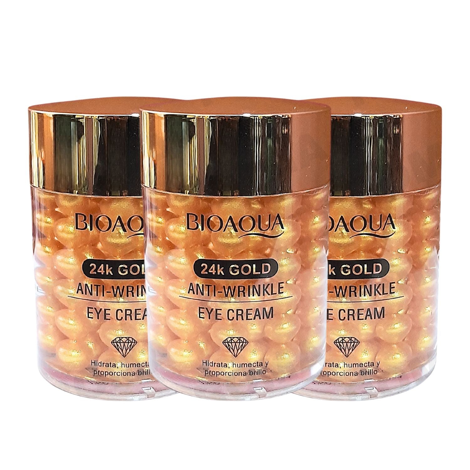 CONTORNO DE OJOS 24K GOLD ANTI ARRUGAGAS 60G BIOAQUA