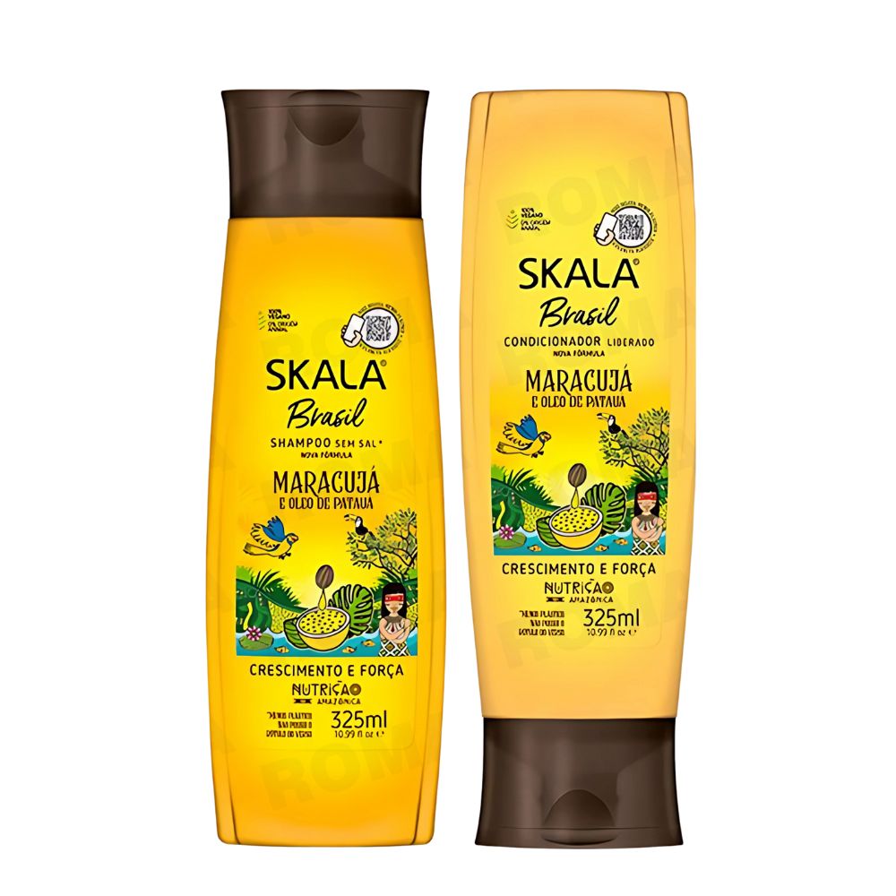 SHAMPOO + ACONDICIONADOR MARACUJÁ SKALA EXPERT 325ML
