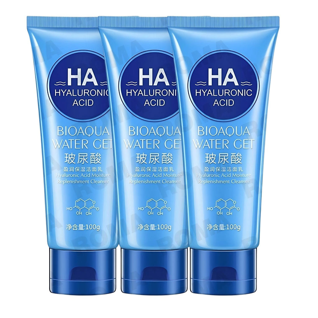 GEL LIMPIADOR DE ÁCIDO HIALURÓNICO WATER GET BIOAQUA 100G