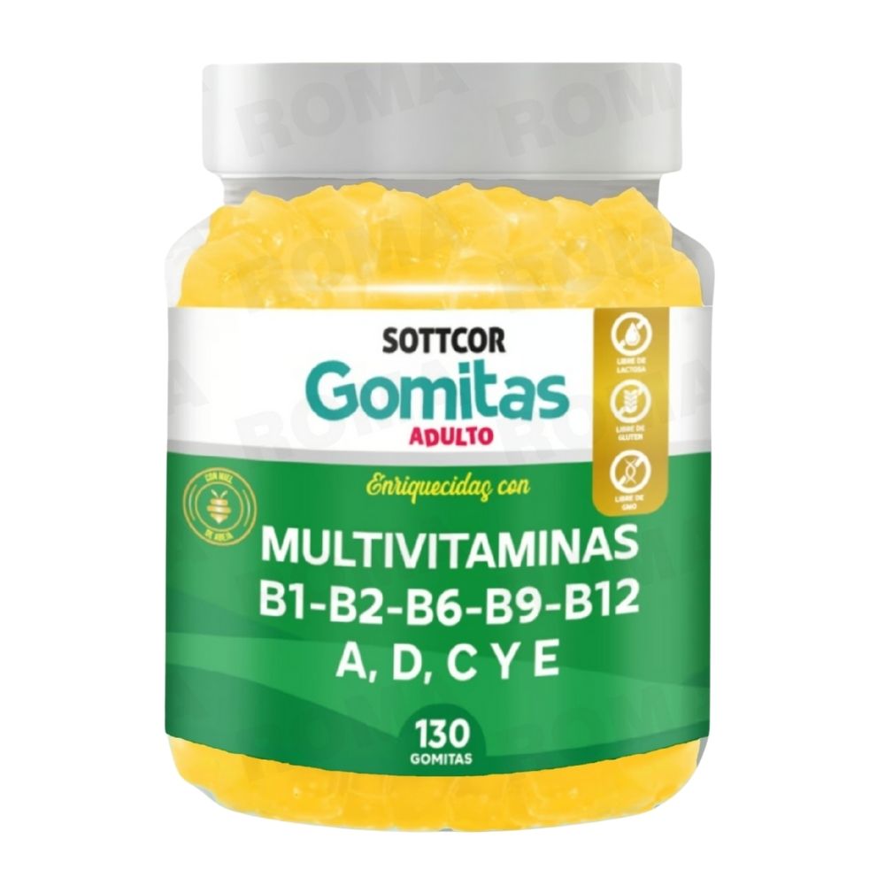 GOMITAS MULTIVITAMINAS 130UND