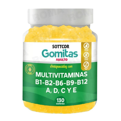 GOMITAS MULTIVITAMINAS 130UND