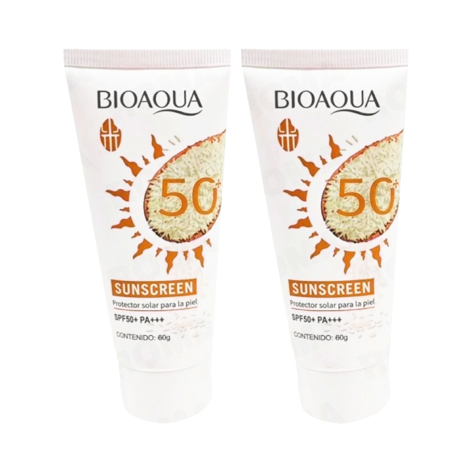 PROTECTOR SOLAR DE ARROZ SPF50 BIOAQUA 60G
