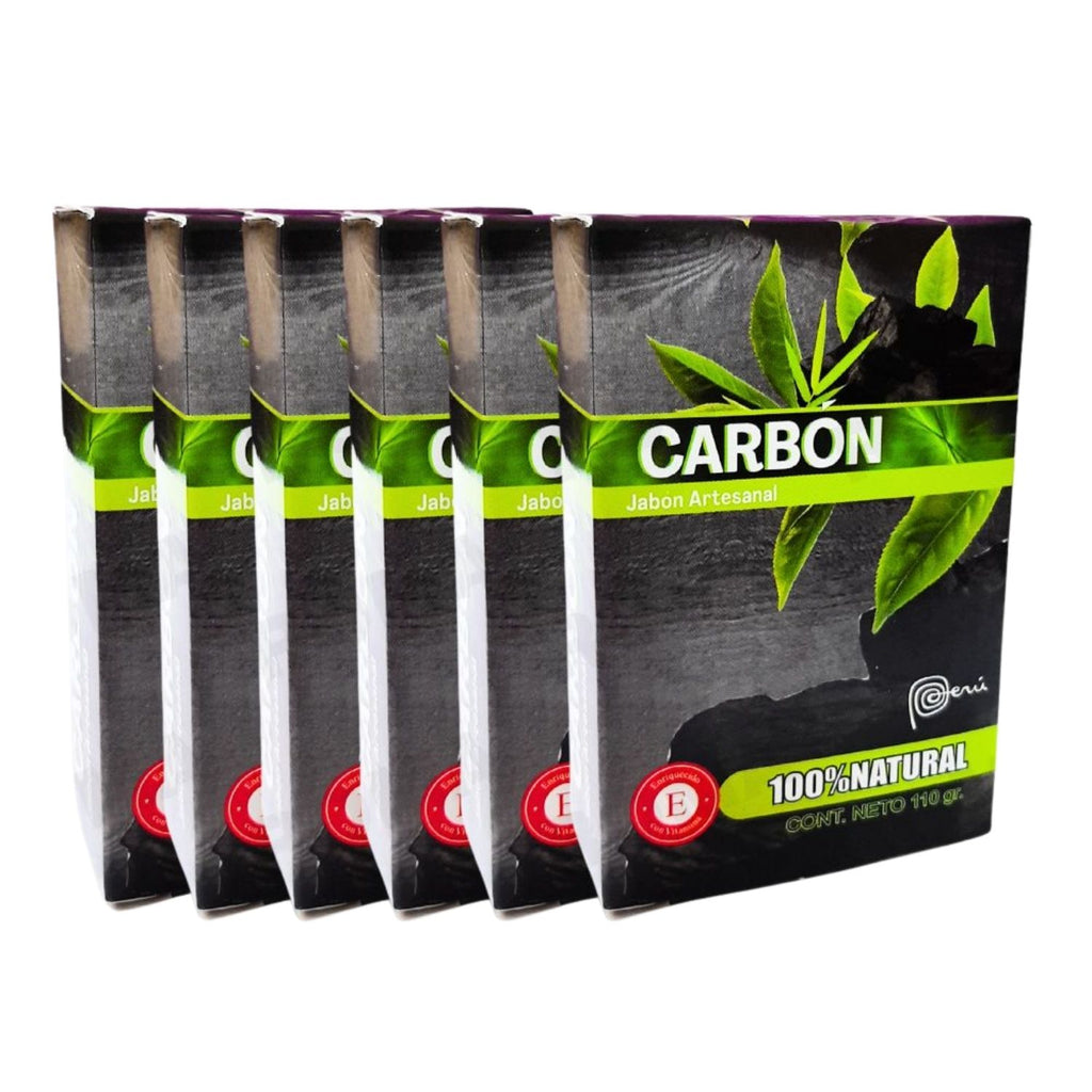 JABÓN EN BARRA DE CARBÓN ACTIVADO 110G
