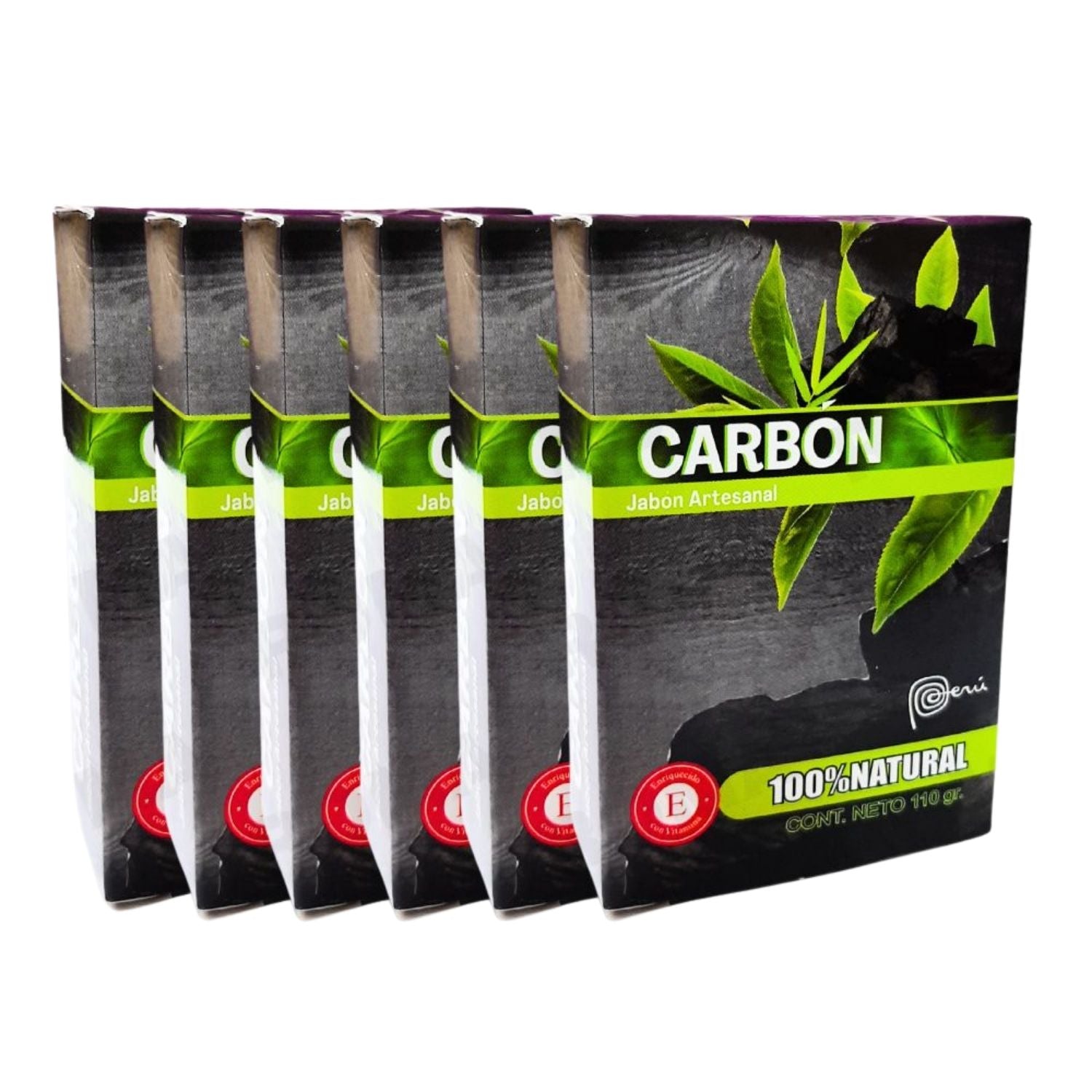 JABÓN EN BARRA DE CARBÓN ACTIVADO 110G