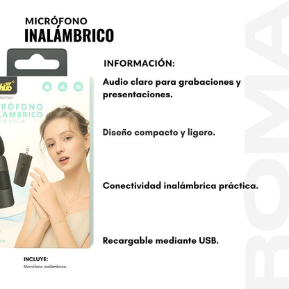 MICRÓFONO INALÁMBRICO