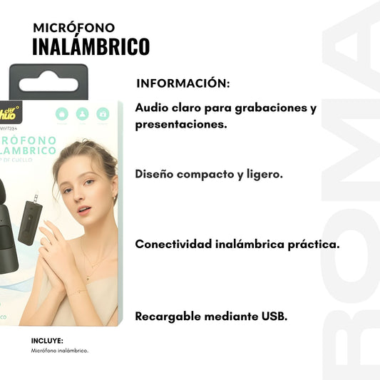 MICRÓFONO INALÁMBRICO