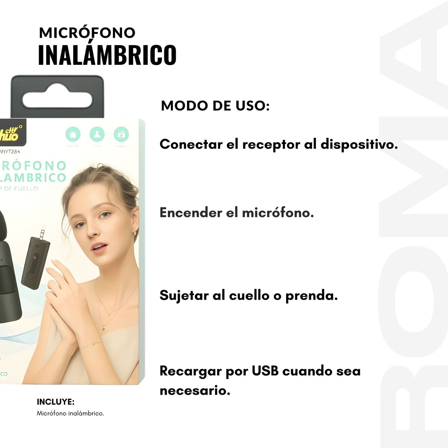 MICRÓFONO INALÁMBRICO