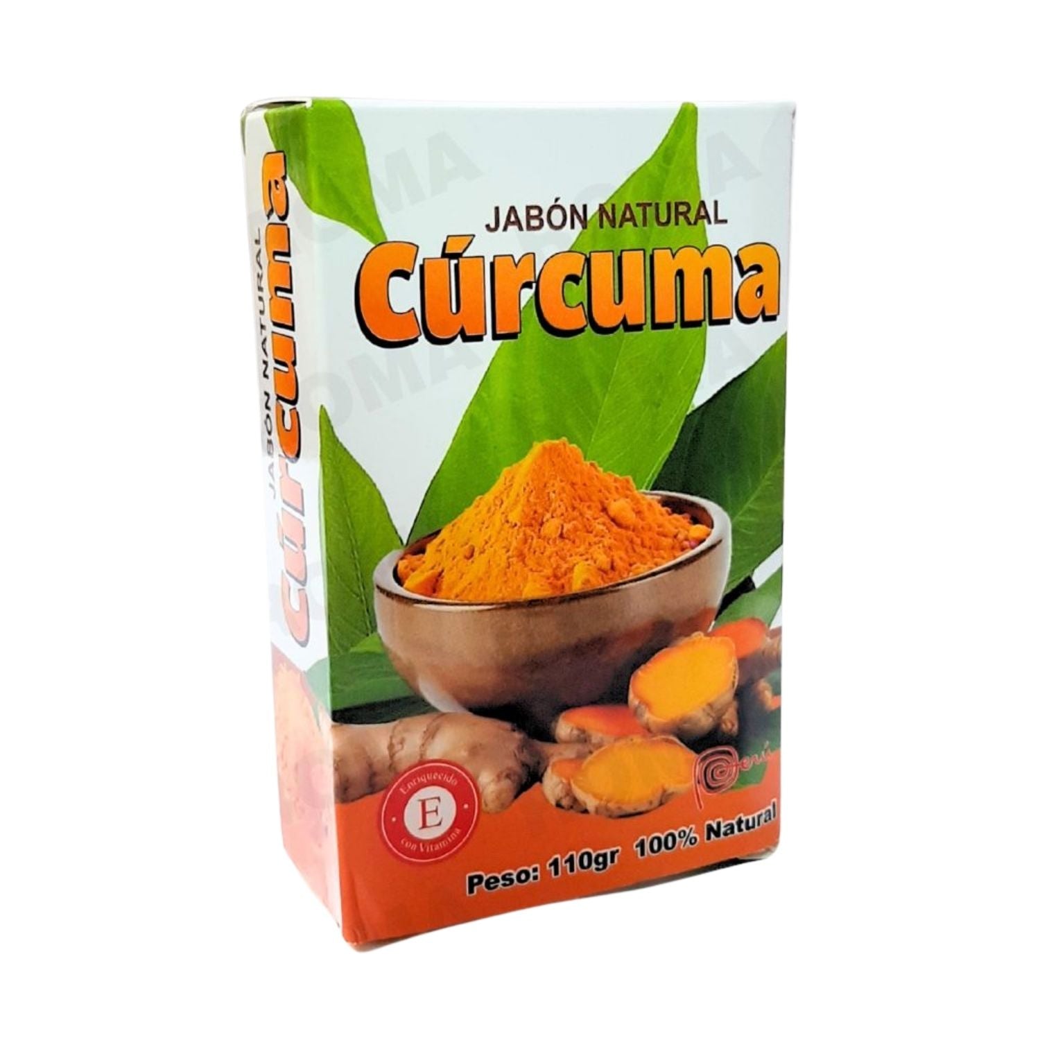 JABÓN EN BARRA DE CÚRCUMA 110G