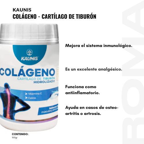 COLÁGENO HIDROLIZADO CARTÍLAGO DE TIBURÓN 300G