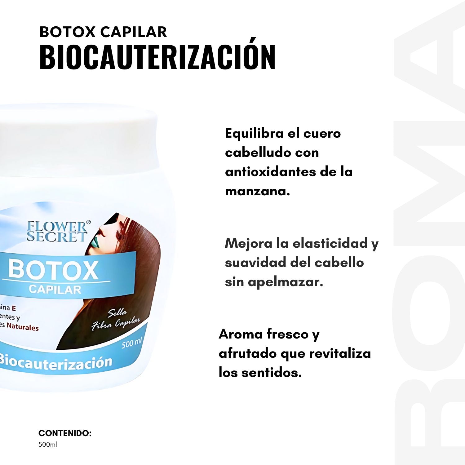 BOTOX BIOCAUTERIZACIÓN FLOWER SECRET 500G