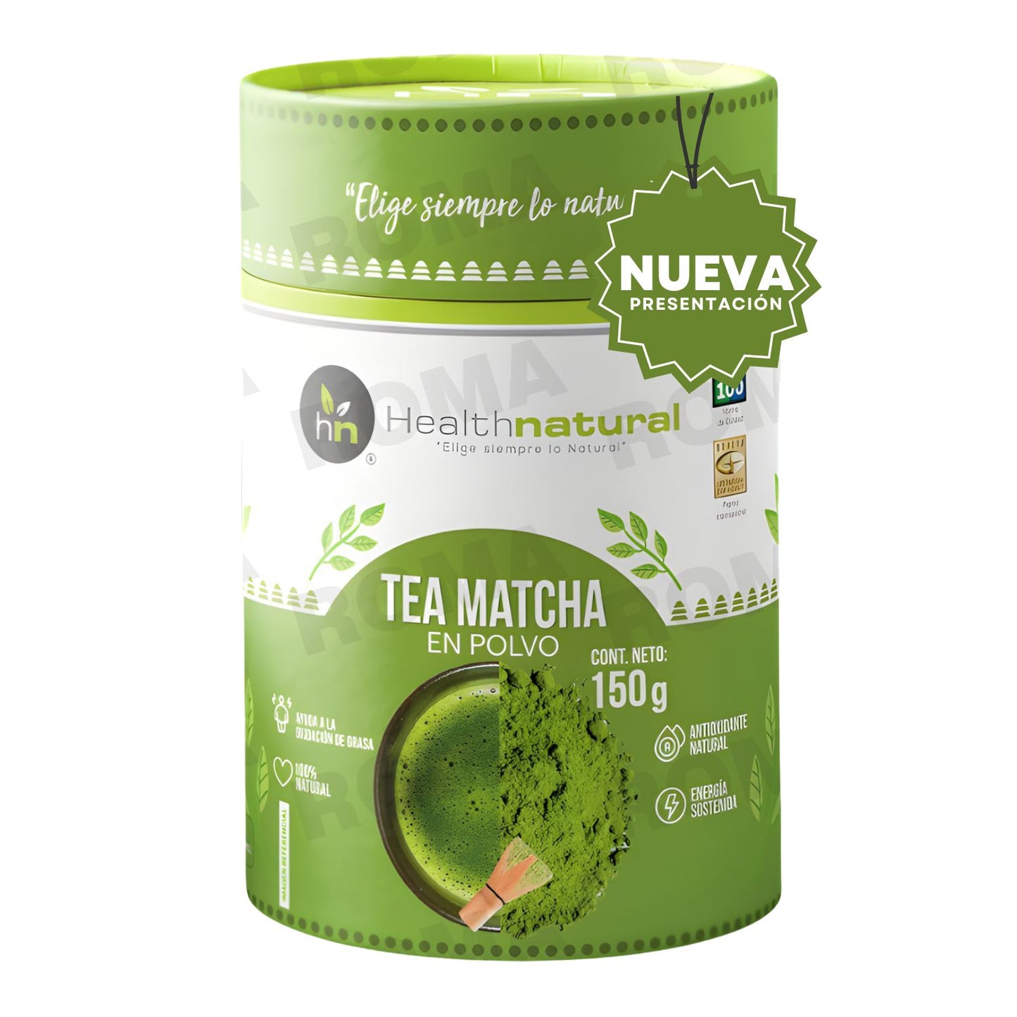 TÉ MATCHA ORGÁNICO 150G HEALTHNATURAL