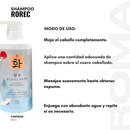 SHAMPOO ROREC 500ML