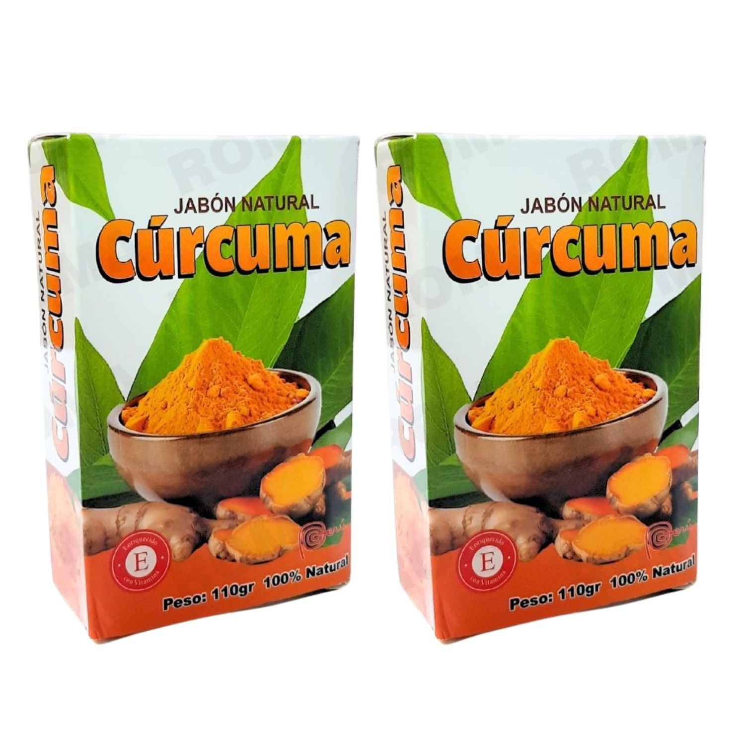 JABÓN EN BARRA DE CÚRCUMA 110G