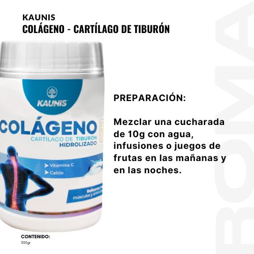 COLÁGENO HIDROLIZADO CARTÍLAGO DE TIBURÓN 300G