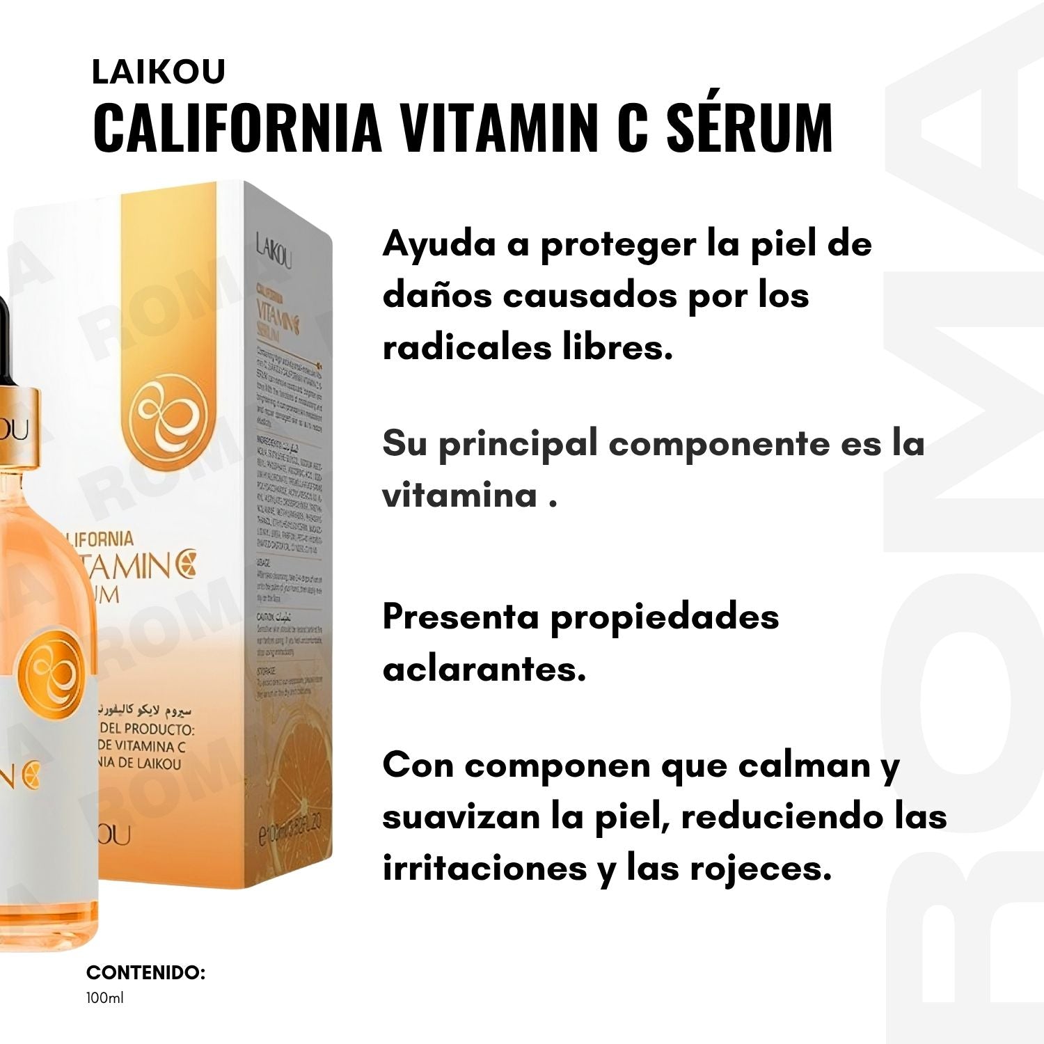 SERUM CALIFORNIA VITAMIN C LAIKOU 100ML