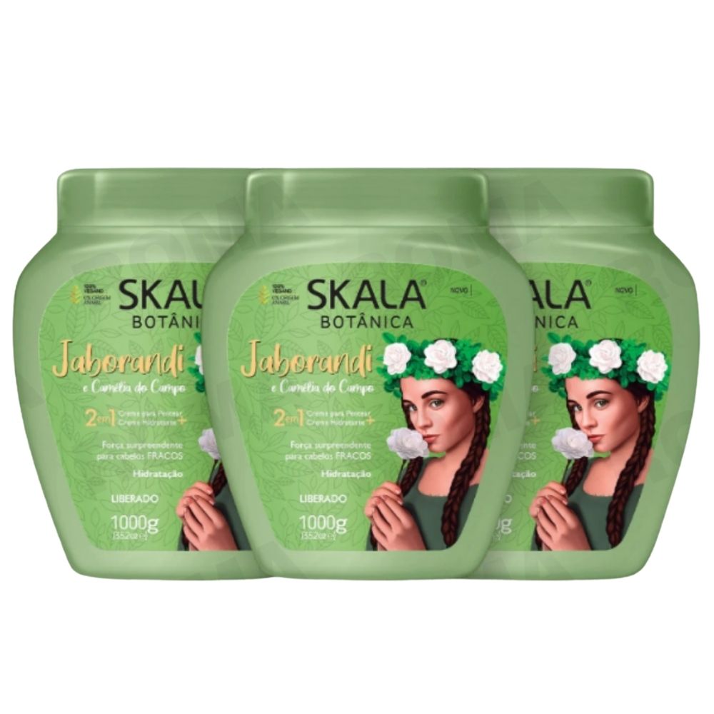 CREMA DE TRATAMIENTO CAPILAR SKALA JABORANDI Y CAMELIA