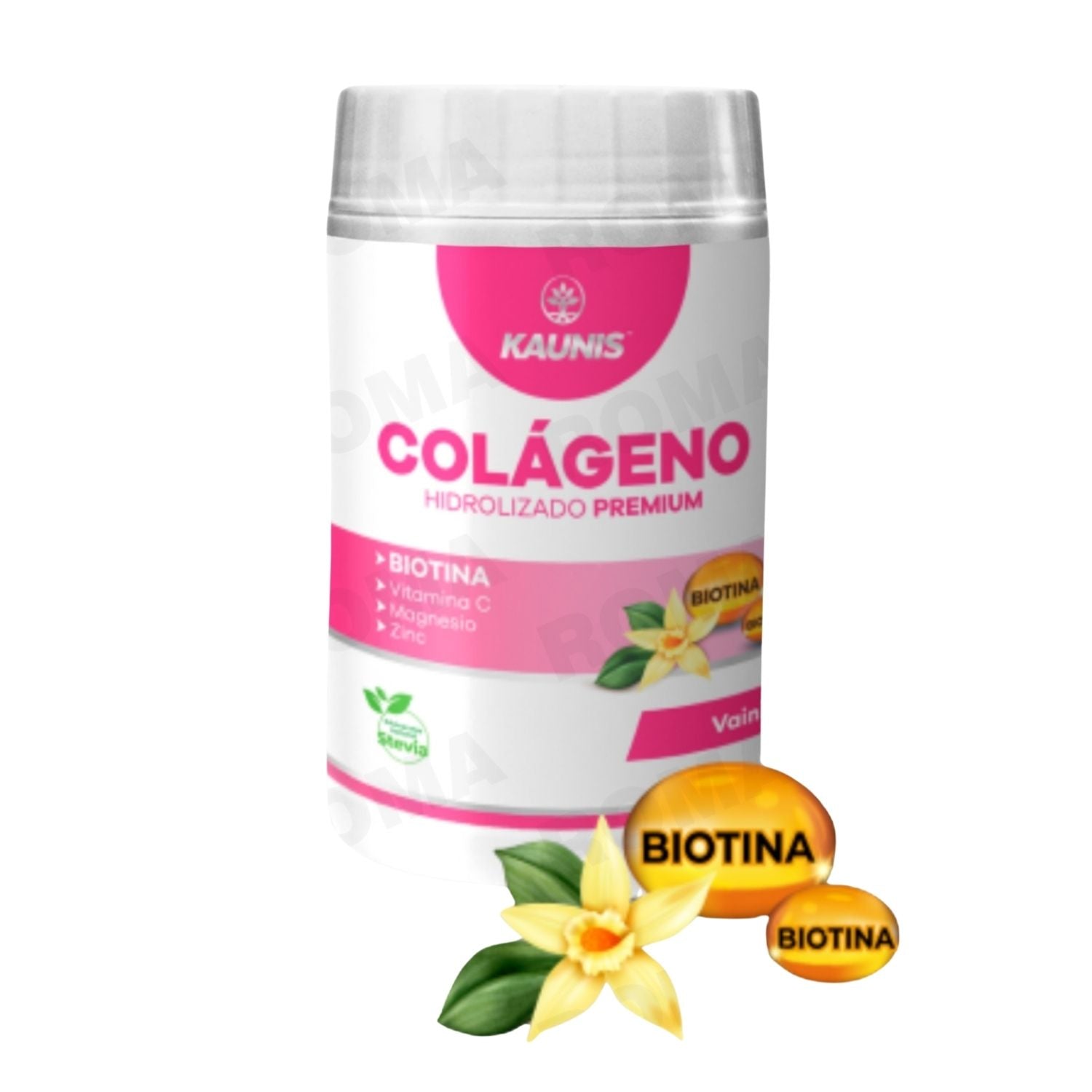 COLÁGENO HIDROLIZADO BIOTINA VAINILLA 300G