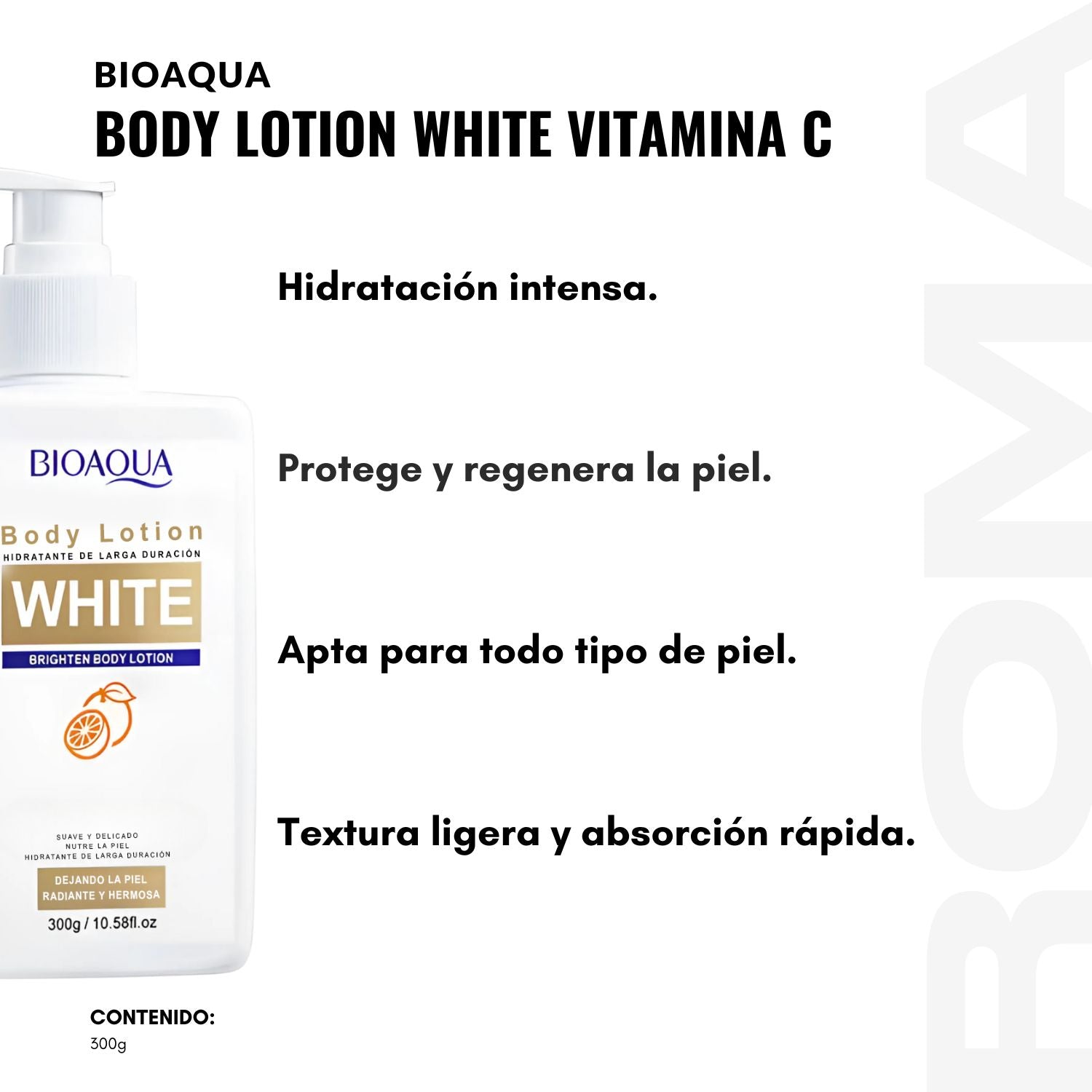 LOCIÓN CORPORAL VITAMINA C 300G