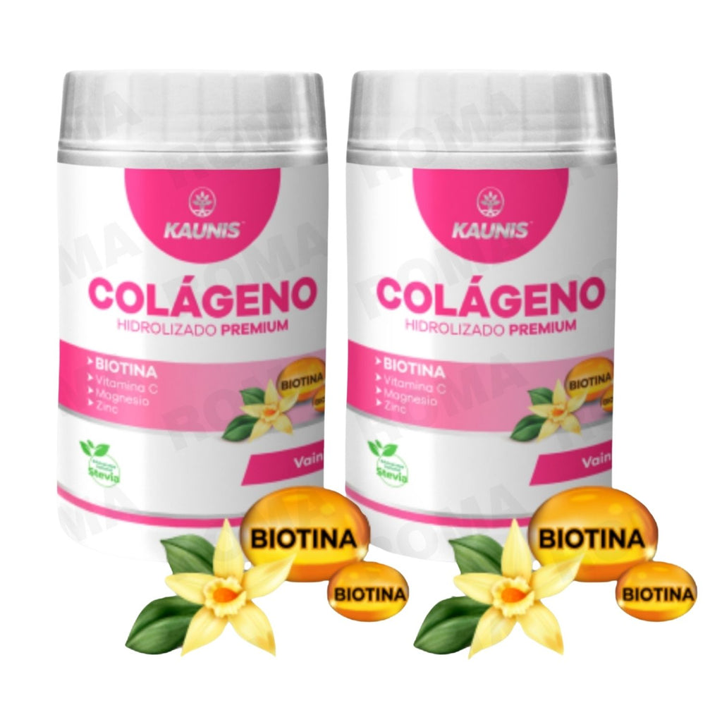 COLÁGENO HIDROLIZADO BIOTINA VAINILLA 300G