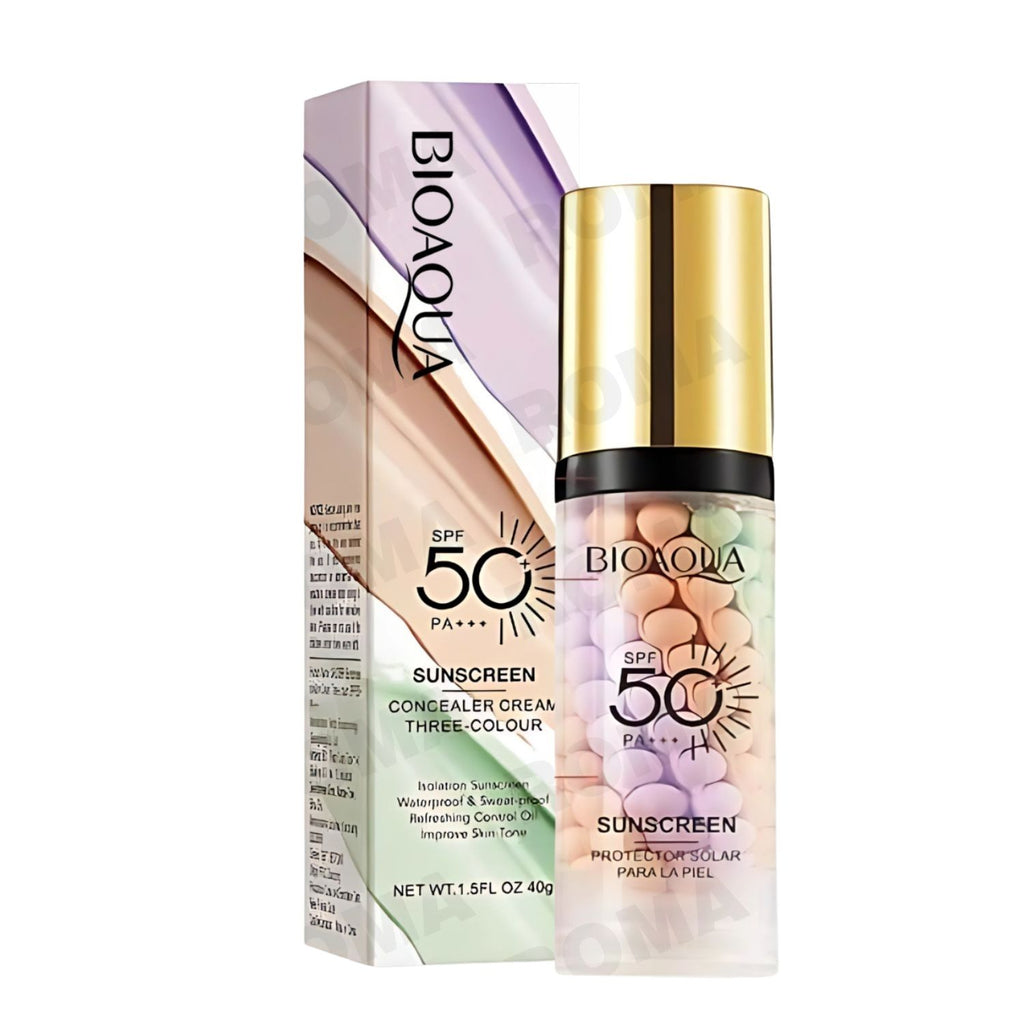 BLOQUEADOR SOLAR MULTICOLOR SPF50 BIOAQUA 40G