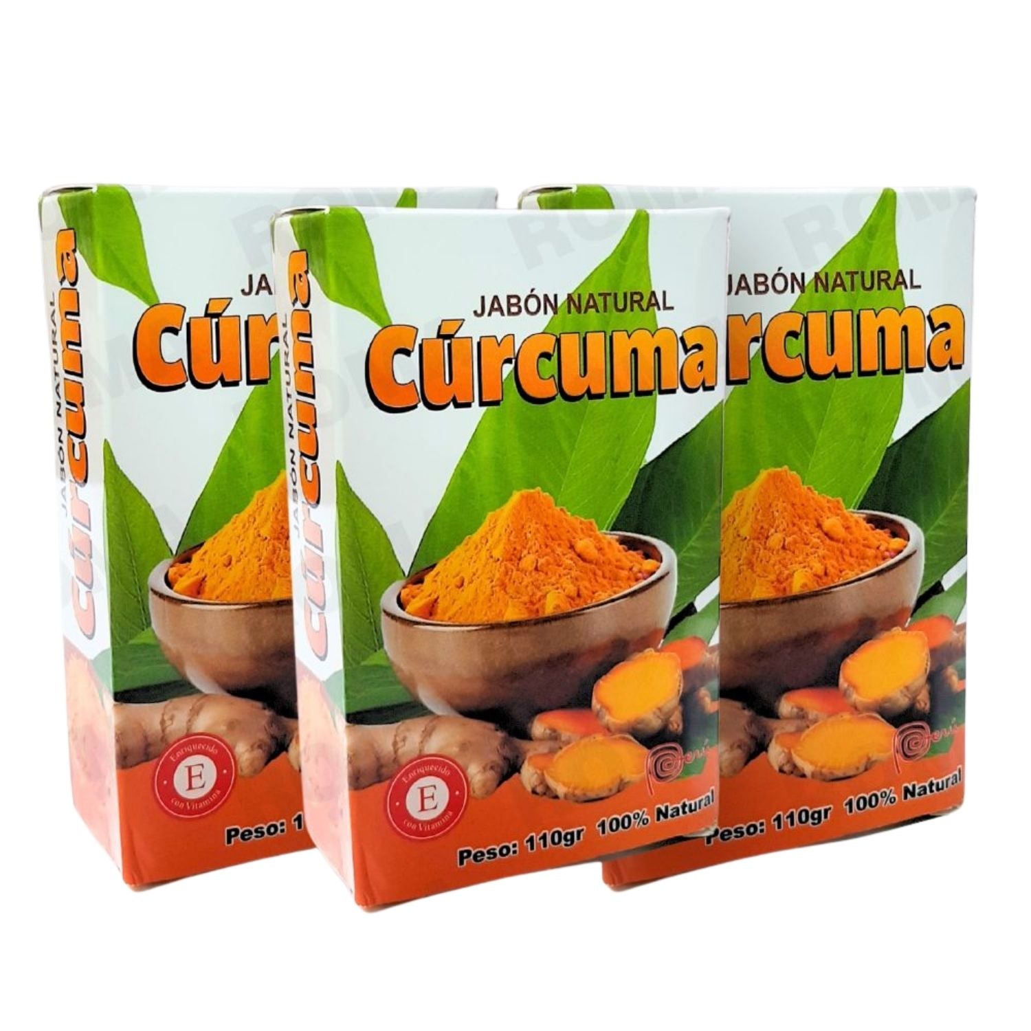 JABÓN EN BARRA DE CÚRCUMA 110G