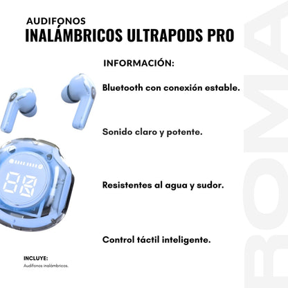 AUDÍFONOS INALÁMBRICOS ULTRAPODS PRO