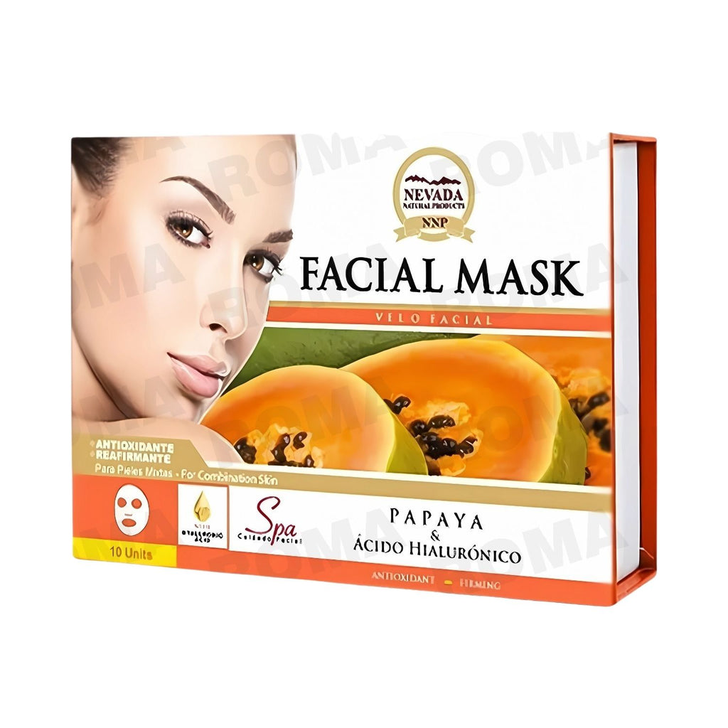 MASCARILLA FACIAL DE PAPAYA NEVADA