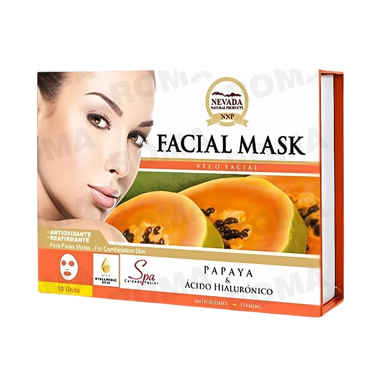 MASCARILLA FACIAL DE PAPAYA NEVADA