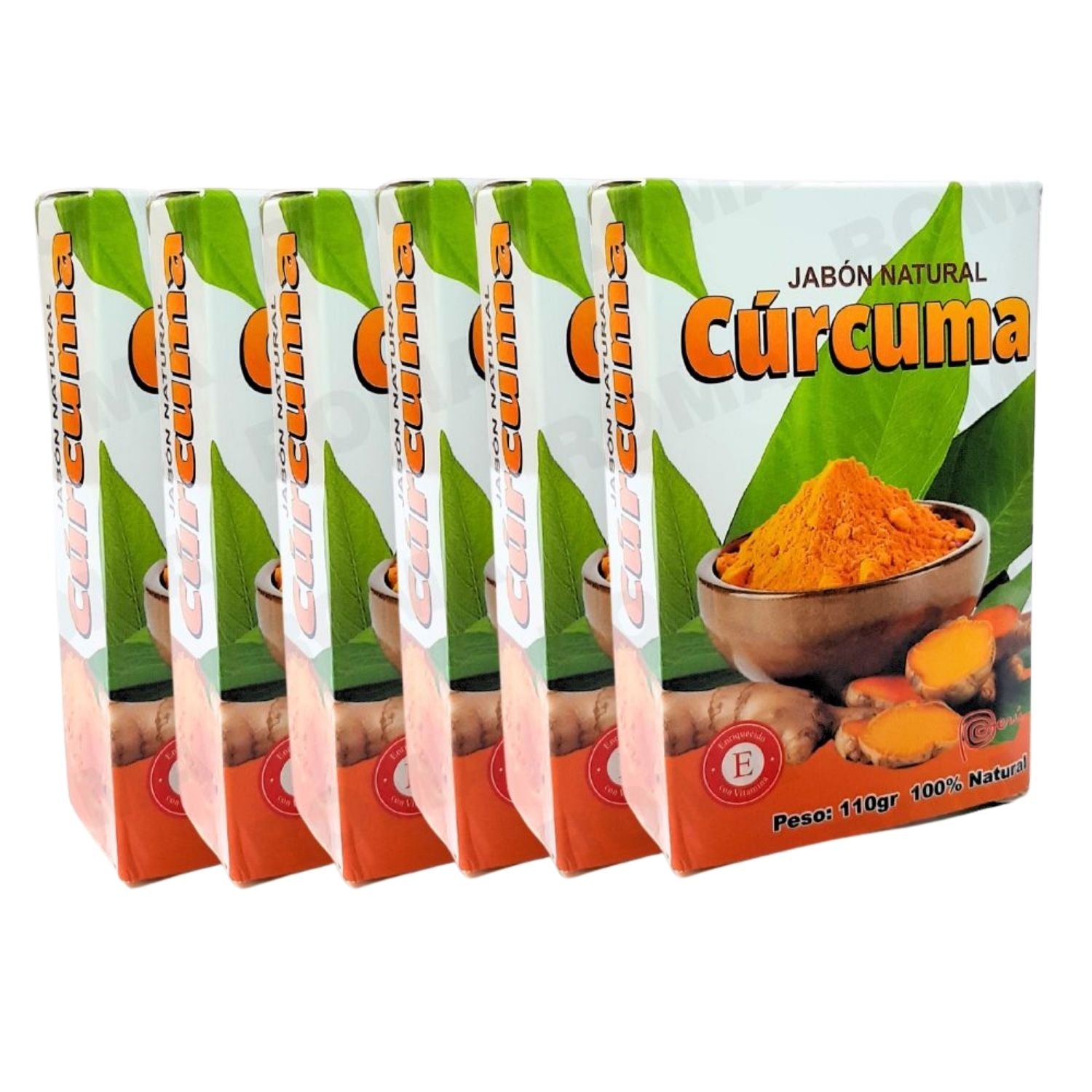 JABÓN EN BARRA DE CÚRCUMA 110G
