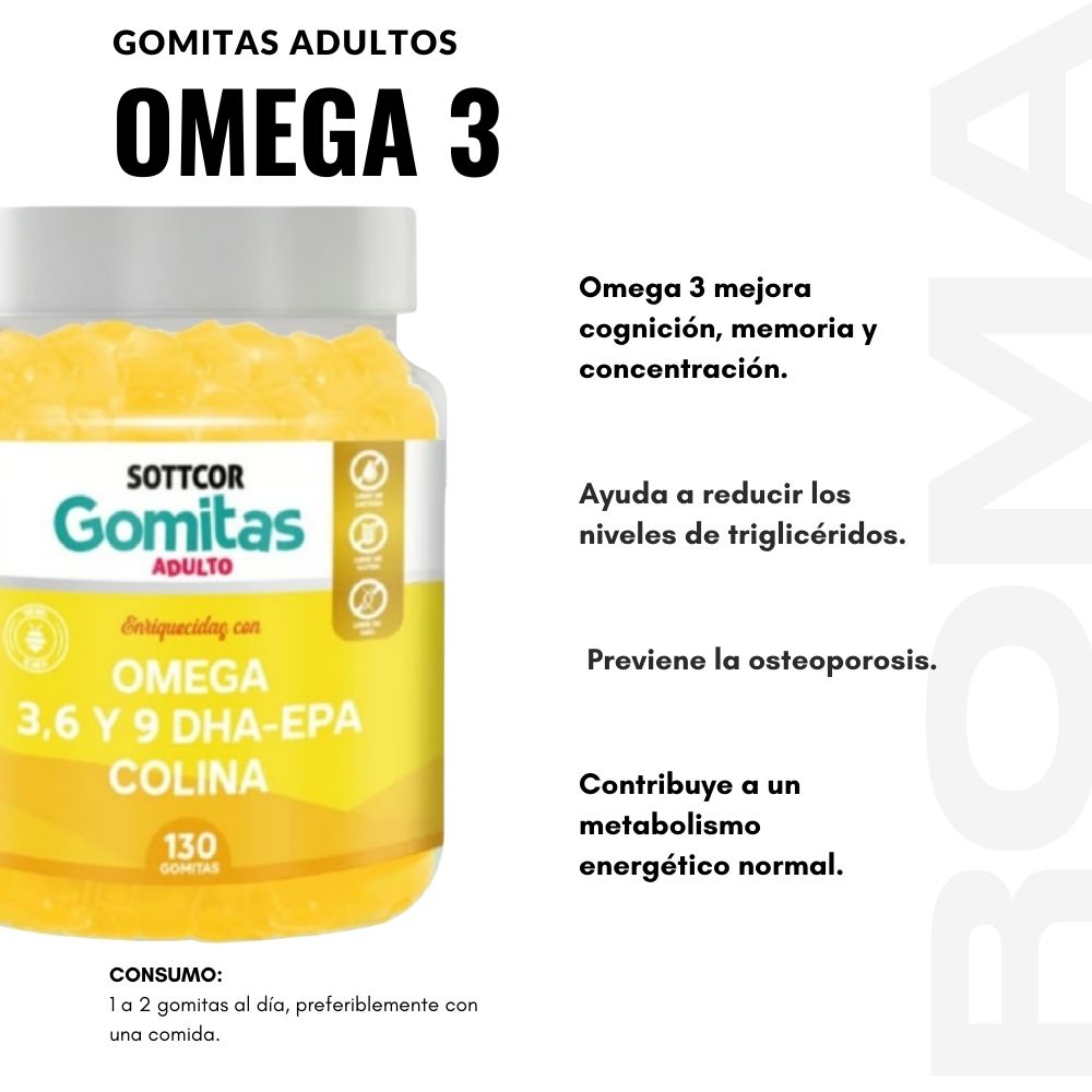 GOMITAS OMEGA 3 130UND