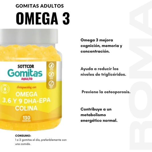 GOMITAS OMEGA 3 130UND