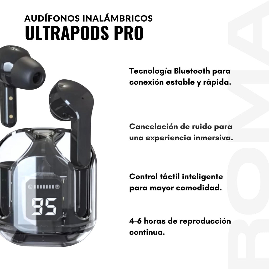AUDÍFONOS INALÁMBRICOS ULTRAPODS PRO